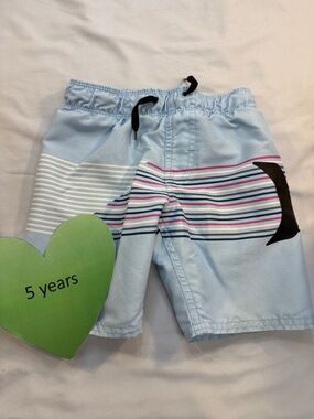 Hurley - Blue and Black Beach Shorts